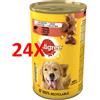 PEDIGREE 24 X Pedigree Dog Straccetti Manzo In Gelatina Lattina 400 Grammi