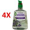 AIRWICK 4 X Airwick Active Fresh Ricarica Per Diffusore Automatico Fragranza Lavanda E