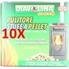 Diavolina 10 X Diavolina Pulitore Stufe A Pellet