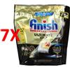 FINISH 7 X Finish Pastiglie Per Lavastoviglie Ultimate Plus All In 1 22 Tabs Limone