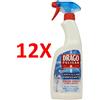 DRAGO 12 X Drago Anticalcare Igienizzante Con Antibatterico Trigger 600 Ml