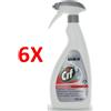 CIF 6 X Cif Bagno Formato Professionale Trigger 750 Ml