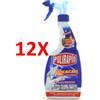 PULIRAPID 12 X Pulirapid Igienizzante Ad Azione Anticalcare Igienizzantetrigger 500 Ml.