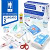 Does not apply Kit Di Reintegro Pacco Medicazione Per Cassetta Di Soccorso Conforme DM388/DL81#