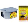 Does not apply Combo Contenitore Esca Sicura Topi + Chaparat Pasta Esca Topicida 150G - Veleno