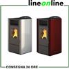 Punto fuoco Stufa a pellet 9,5 kW Punto Fuoco Lory - Eva Calor Riscaldamento casa ufficio