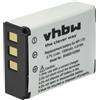 vhbw Batteria per Toshiba CAMILEO X400 X416HD X416 HD Z100 X200 1300mAh