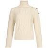 Liu Jo Maglione Liu Jo da donna, in lana, colore beige chiaro, codice MF5425 MS040.