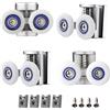 Rotelle per Box Doccia 26Mm,Rulli per Porta Doccia 26Mm, Rotelle per Vetro 6-8 M