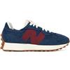 New Balance Scarpe Sneakers Uomo 327 Casual Blu Bordo' dal 40 al 45