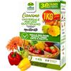 Albagarden - Concime Piante Universale Granulare - 1 KG - Fertilizzante Con L'aggiunta Di Calcio E Magnesio Per Giardino, Orto e tutti tipi di Piante