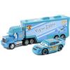 Modellino auto Disney Pixar Cars Pulcino Hicks Saetta McQueen Mack Trasportatore Camion e Auto