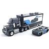 Modellino auto Disney Pixar Cars Pulcino Hicks Saetta McQueen Mack Trasportatore Camion e Auto