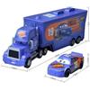 Modellino auto Disney Pixar Cars Pulcino Hicks Saetta McQueen Mack Trasportatore Camion e Auto