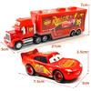 Modellino auto Disney Pixar Cars Pulcino Hicks Saetta McQueen Mack Trasportatore Camion e Auto
