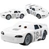 Modellino auto Set 2 Disney Pixar Cars 1:55 n.84 Bianco Apple Hauler Camion Diecast Auto
