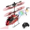 Vatos Elicottero RC VATOS - Elicottero telecomandato 2.4G con luce LED, altezza fissa,