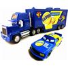 Modellino auto Disney Pixar Cars Pulcino Hicks Saetta McQueen Mack Trasportatore Camion e Auto