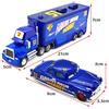 Modellino auto Disney Pixar Cars Pulcino Hicks Saetta McQueen Mack Trasportatore Camion e Auto