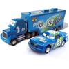 Modellino auto Disney Pixar Cars Pulcino Hicks Saetta McQueen Mack Trasportatore Camion e Auto