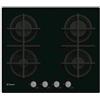CANDY CVG6B PIANO COTTURA A GAS 4 FUOCHI PIANO IN VETRO TEMPERATO NERO