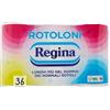 regina Carta Igienica Regina Rotoloni 36 Rotoli 500 Strappi Doppio Velo Certificata