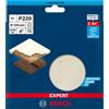 Bosch Professional 5x Abrasivi a Rete Expert M480 per Legno Duro, Vernice s ZOwC