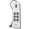 Belkin Ciabatta multipresa con USB e 6 prese, protezione dalle sovratension EPkB