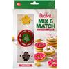 Decora 0255044 Set 4 Tagliapasta Occhio Di Bue Natale, In Plastica, Il Kit V8jY