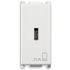 Vimar 14292.C.25 Plana Alimentatore USB da 25 W per dispositivi elettronici PX9q