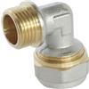 SOMATHERM FOR YOU - 3774-20-20S - Compressione a gomito per tubo Ø20 multi kWub