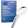 Duravit Universal Doccetta a mano, Doccia con 3 tipi di getto (Rain, Intens cM4q