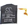 vhbw Batteria per Samsung Galaxy SM-R815, SM-R810, Watch 42mm 250mAh 3,85V