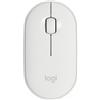 Logitech M350 Pebble Bianco Mouse Wireless