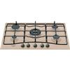 Hotpoint-Ariston HOTPOINT PCN750TAVRHA PIANO COTTURA 5 FUOCHI GAS 75CM AVENA