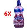 MONAMOUR 6 X Mon Amour Ammorbidente Concentrato Ninfea Viola 26 Lavaggi 650 Ml