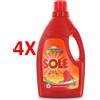 SOLE 4 X Sole Detersivo Bucato A Mano E Lavatrice Liquido E Capi Delicati Colorati C