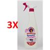 CHANTECLAIR 3 X Chanteclair Forza Ed Igiene Sgrassatore Con Candeggina 625 Ml Detergente