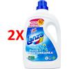 LANZA 2 X Lanza Detersivo Bucato Lavatrice Liquido - Profumazione Brezza Mediterranea
