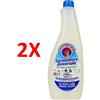 CHANTECLAIR 2 X Chanteclair Sgrassatore Universale Con Bicarbonato Ricarica 600 Ml