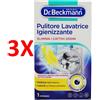 DRBECKMANN 3 X Dr.beckmann Pulitore Lavatrice Igienizzante - Elimina Cattivi Odori 250 Gra