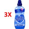 Felce Azzurra 3 X Mon Amour Ammorbidente Concentrato Blu Mare 26 Lavaggi 650 Ml