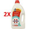 AMUCHINA 2 X Amuchina Additivo Liquido Bucato Igienizzante Con Ammorbidente 3 Lt