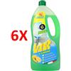 LAST 6 X Last Detersivo Piatti Limone 950 Ml. Sgrassatore 64 Lavaggi