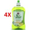 CHANTECLAIR 4 X Chanteclair Vert Piatti Oli Essenziali Al Limone E Basilico 500 Ml