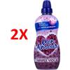 MONAMOUR 2 X Mon Amour Ammorbidente Concentrato Ninfea Viola 26 Lavaggi 650 Ml