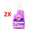 DUALPOWER 2 X Dual Power Ultra Sgrassatore Lavanda Trigger 750 Ml