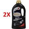 SPUMADISCIAMPAGNA 2 X Spuma Di Sciampagna Detersivo Bucato Lavatrice - Nero Puro Igienizzante - R