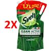 SVELTO 2 X Svelto Piatti Limone Eco Ricarica Busta Litri 1,7