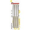KAIMANO Set 6 Coltelli da Tavola Bistecca Italicus Tortora Kaimano